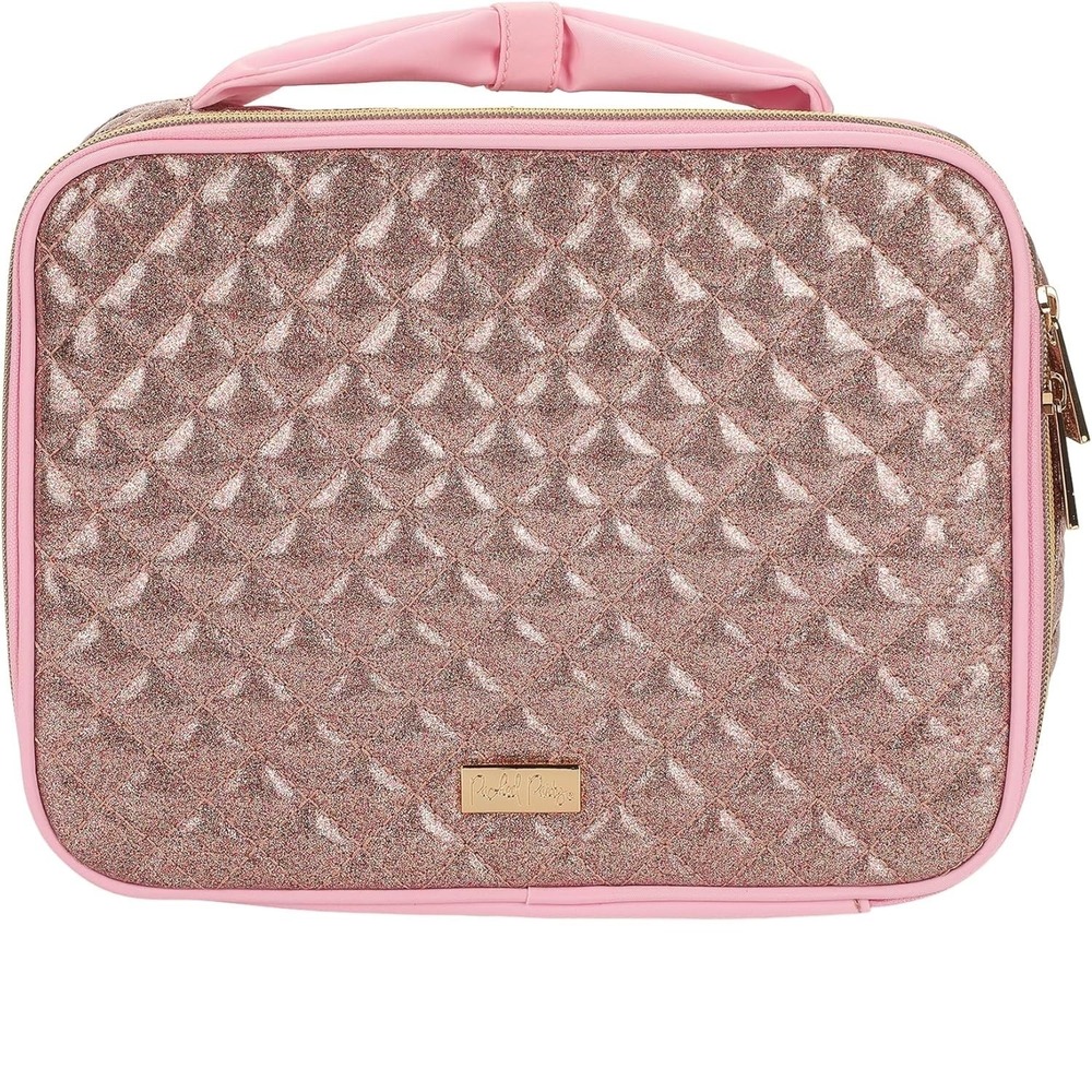 Packed Party Glitter Bomb Lunch Bag; Cute Small Soft Insulated Lunchbox for Kids